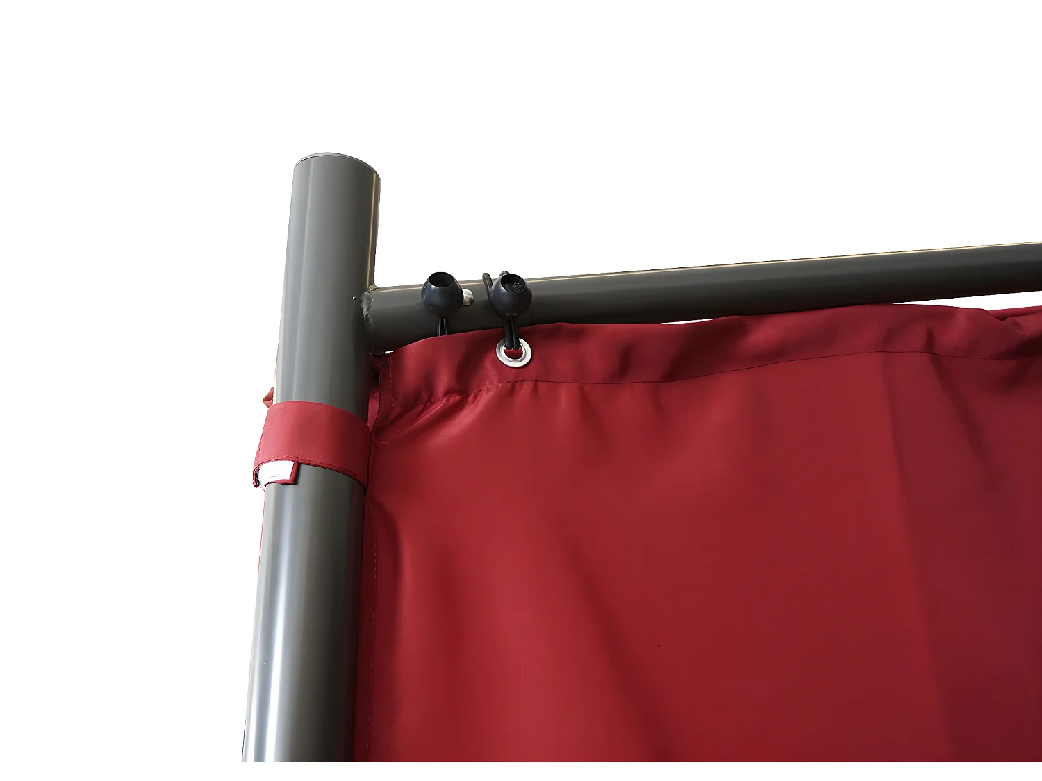 Zijwand pergola MCW-A22 set van 4,  bordeaux