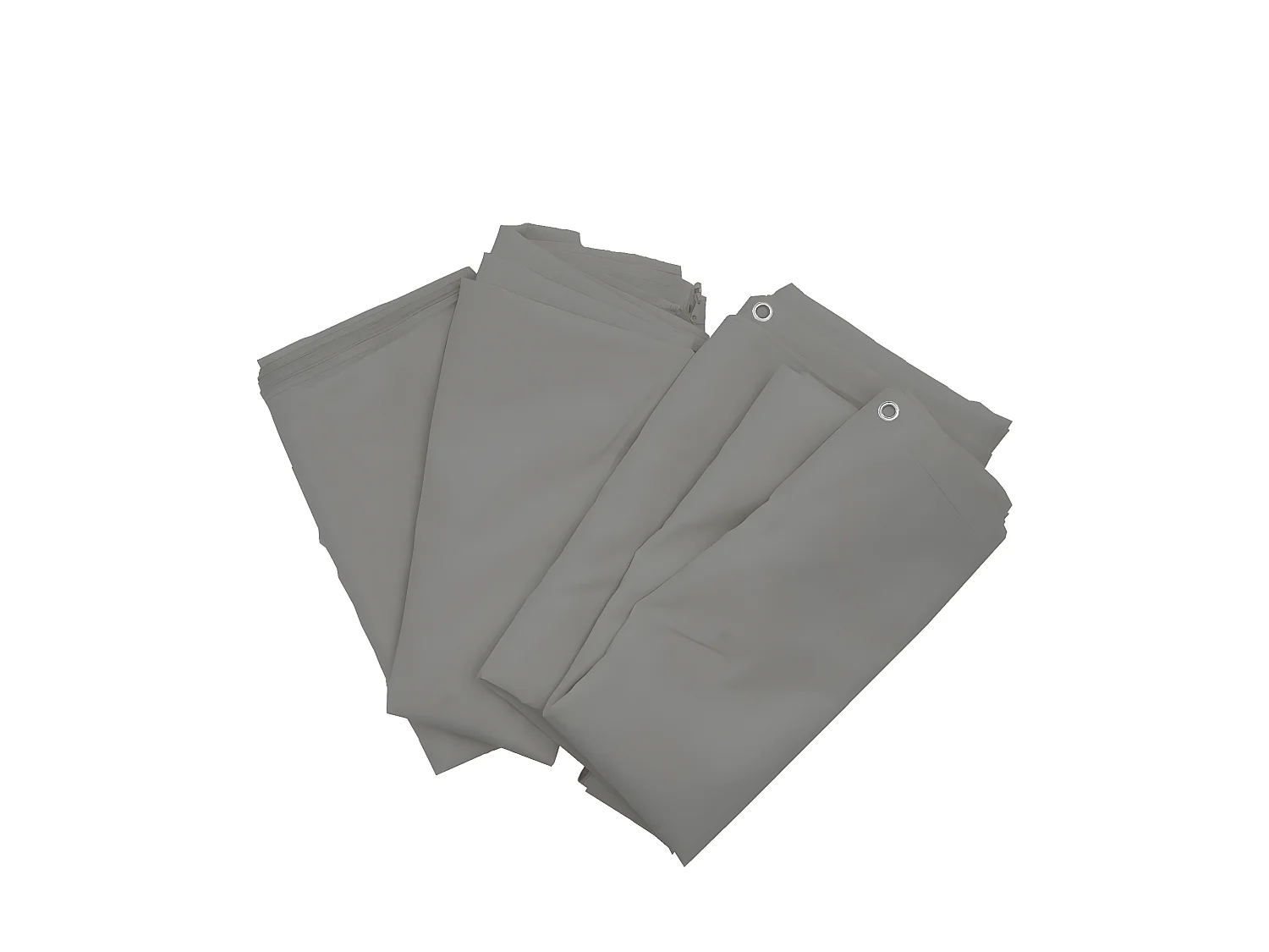 Pergola boczna Calpe III (zestaw 4 sztuk),  jasnoszary