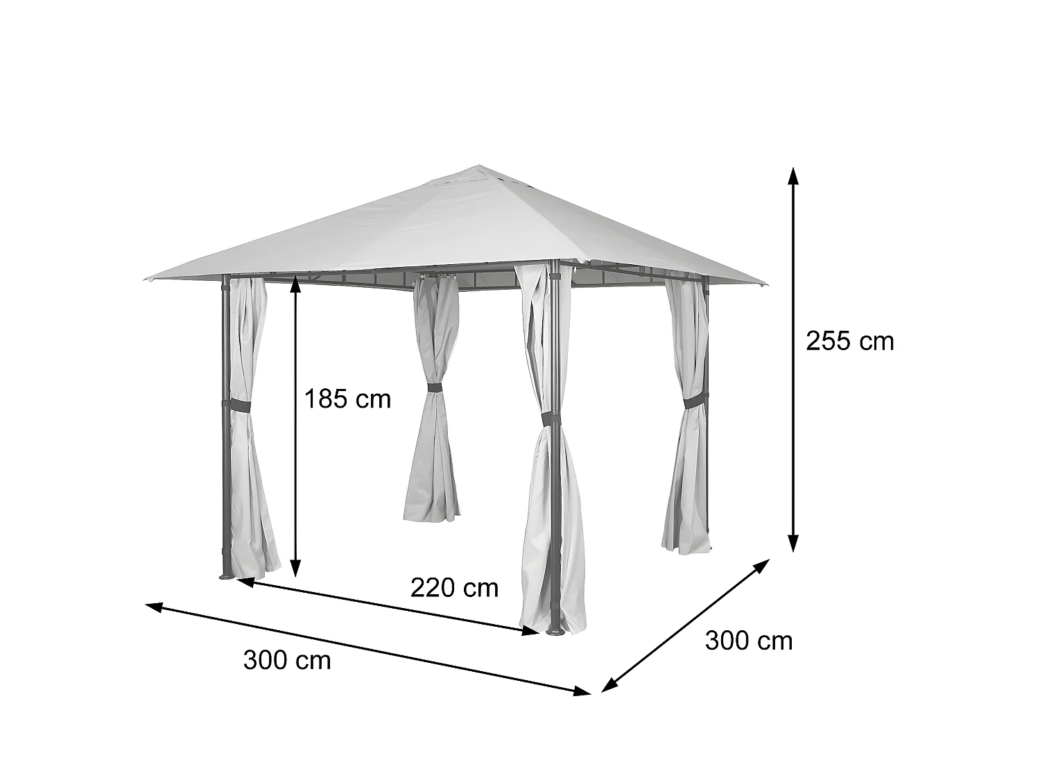 Pergola MCW-J63,  anthracite