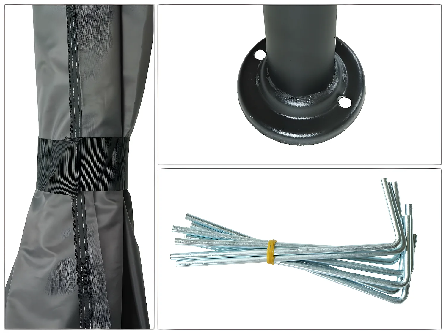 Pergola MCW-J63,  antraciet