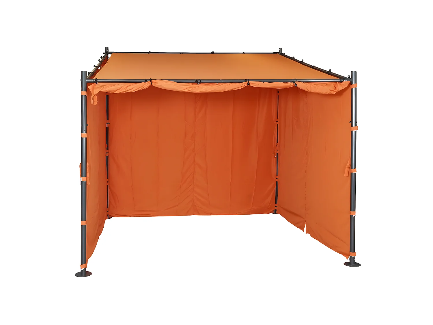 Paroi latérale Pergola MCW-A22, set de 4 pièces,  terre-cuite