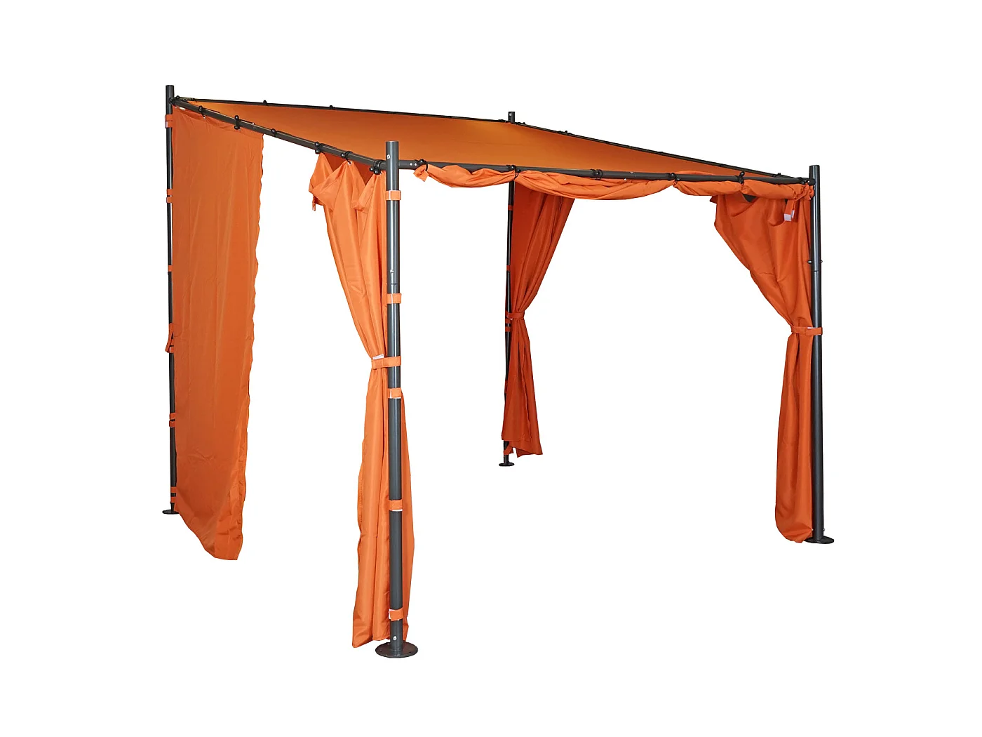 Paroi latérale Pergola MCW-A22, set de 4 pièces,  terre-cuite