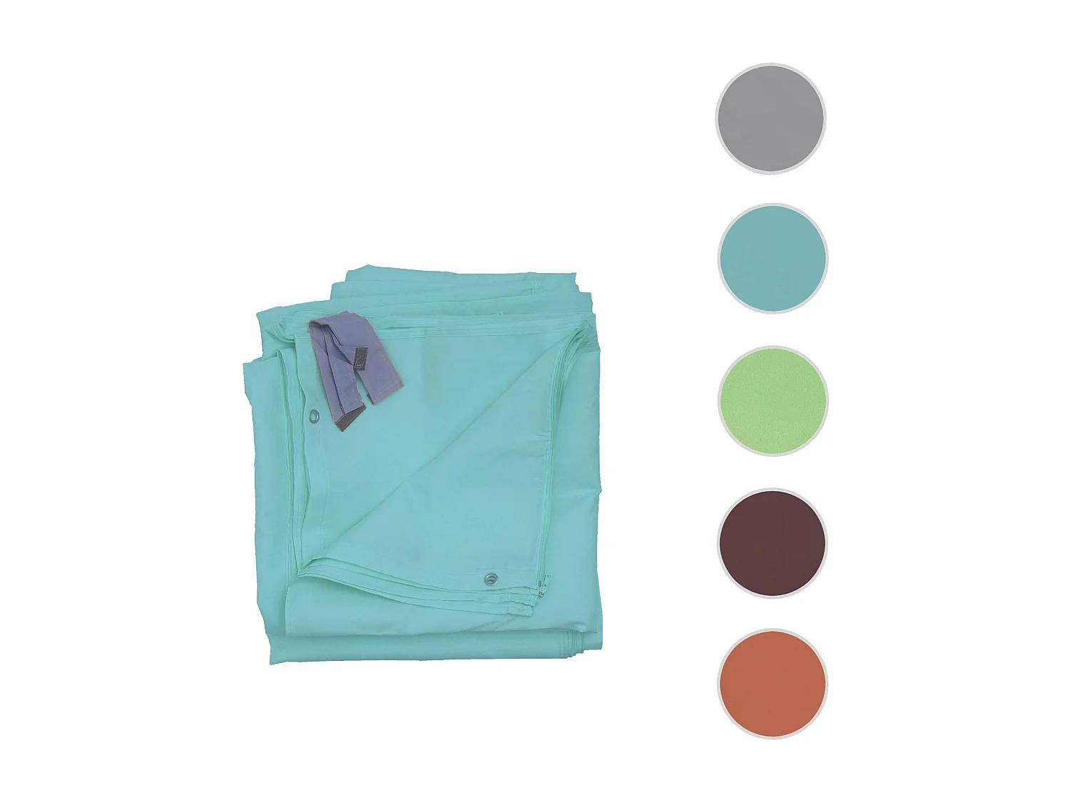 Zijgevel pergola Calpe III (set van 4),  turquoise