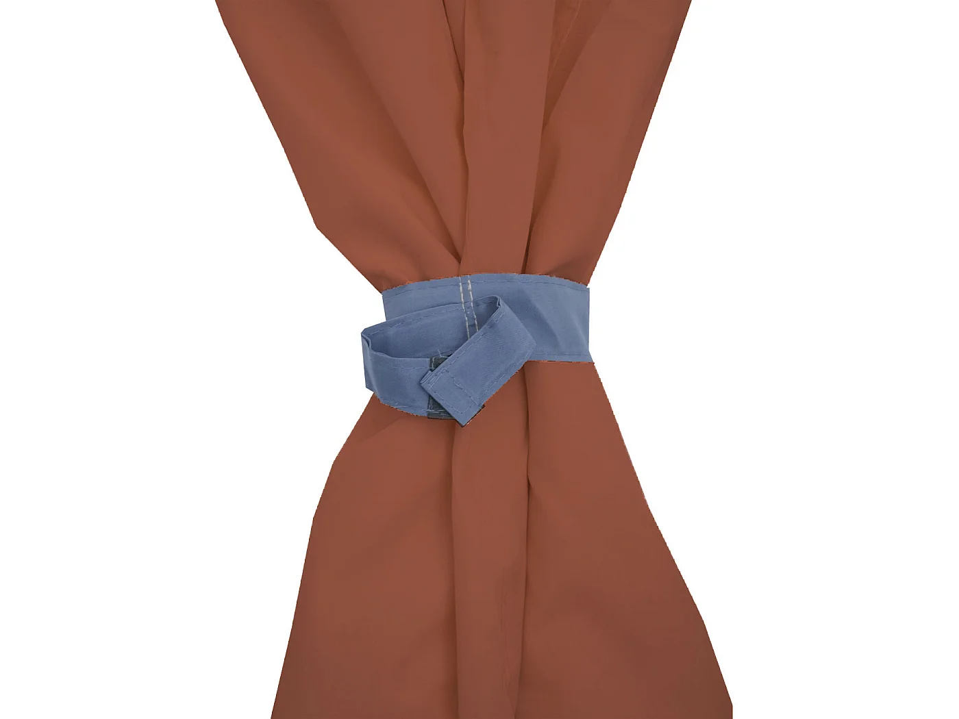 Set 4x tende per gazebo pergola baldacchino Cadice 4x4m poliestere arancione