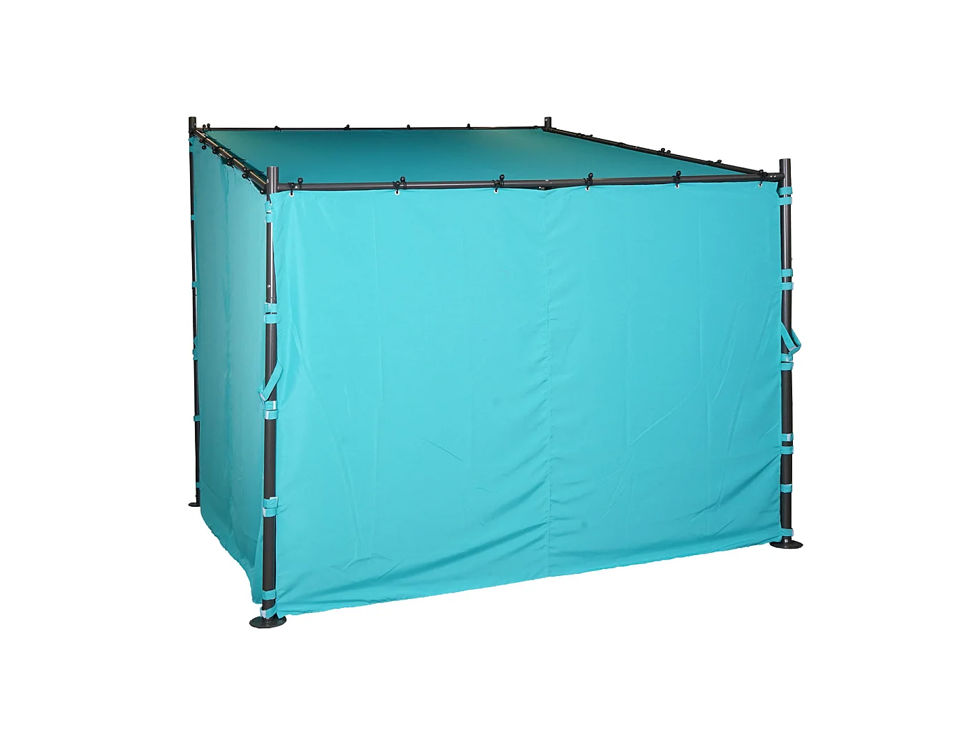 Paroi latérale Pergola MCW-A22, set de 4 pièces,  turquoise