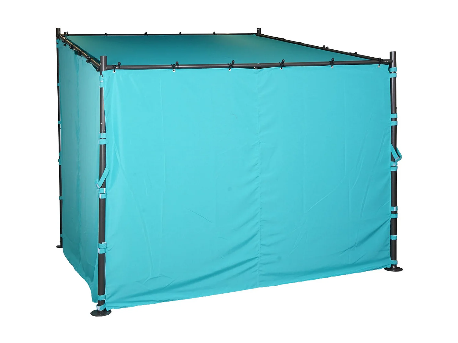 Paroi latérale Pergola MCW-A22, set de 4 pièces,  turquoise