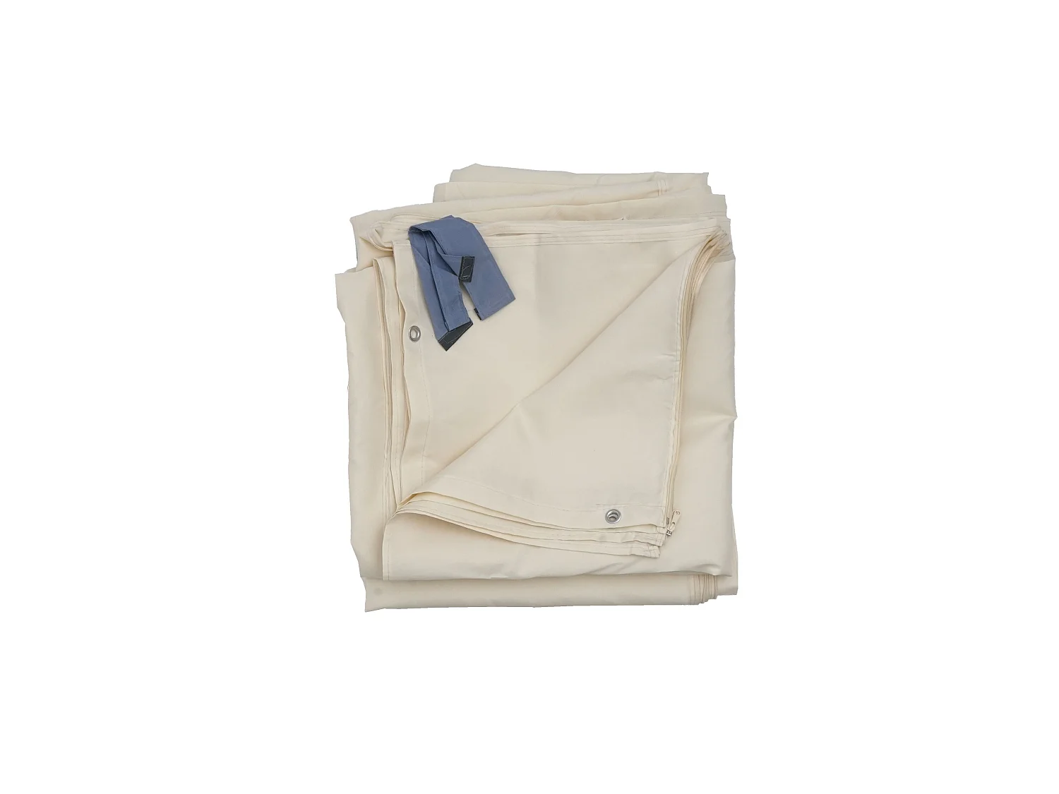 Pérgola de pared lateral Calpe III (juego de 4),  crema