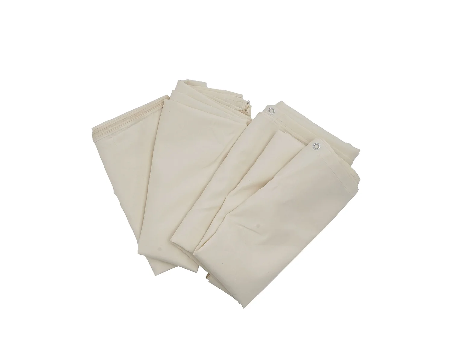 Paroi latérale pour pergola Calpe 4x4m,  crème