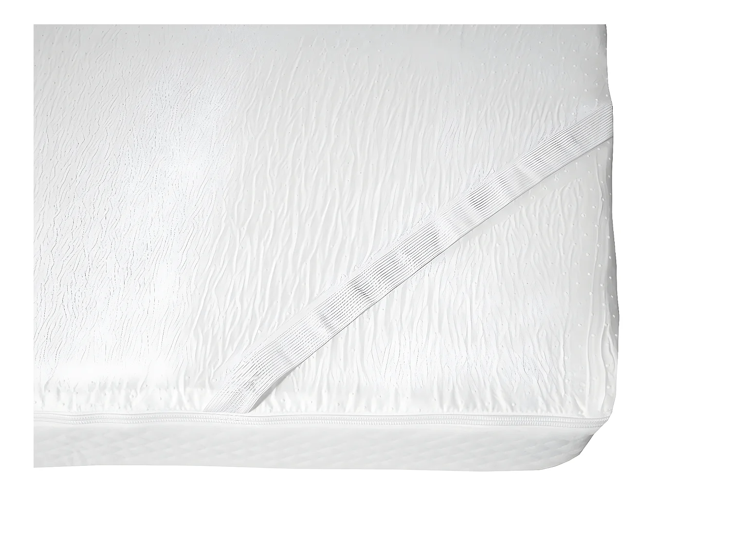 Memoryfoam-Matratzentopper MCW-E63, 90x200cm Viscoschaum