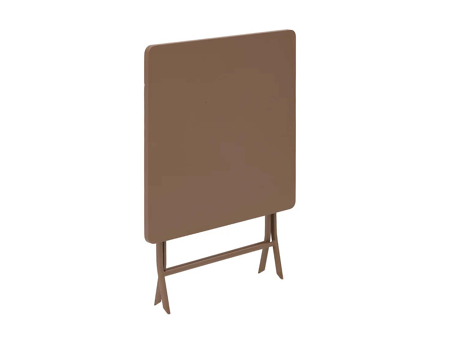 Table carrée pliante Greensboro 2p bronze Hespéride
