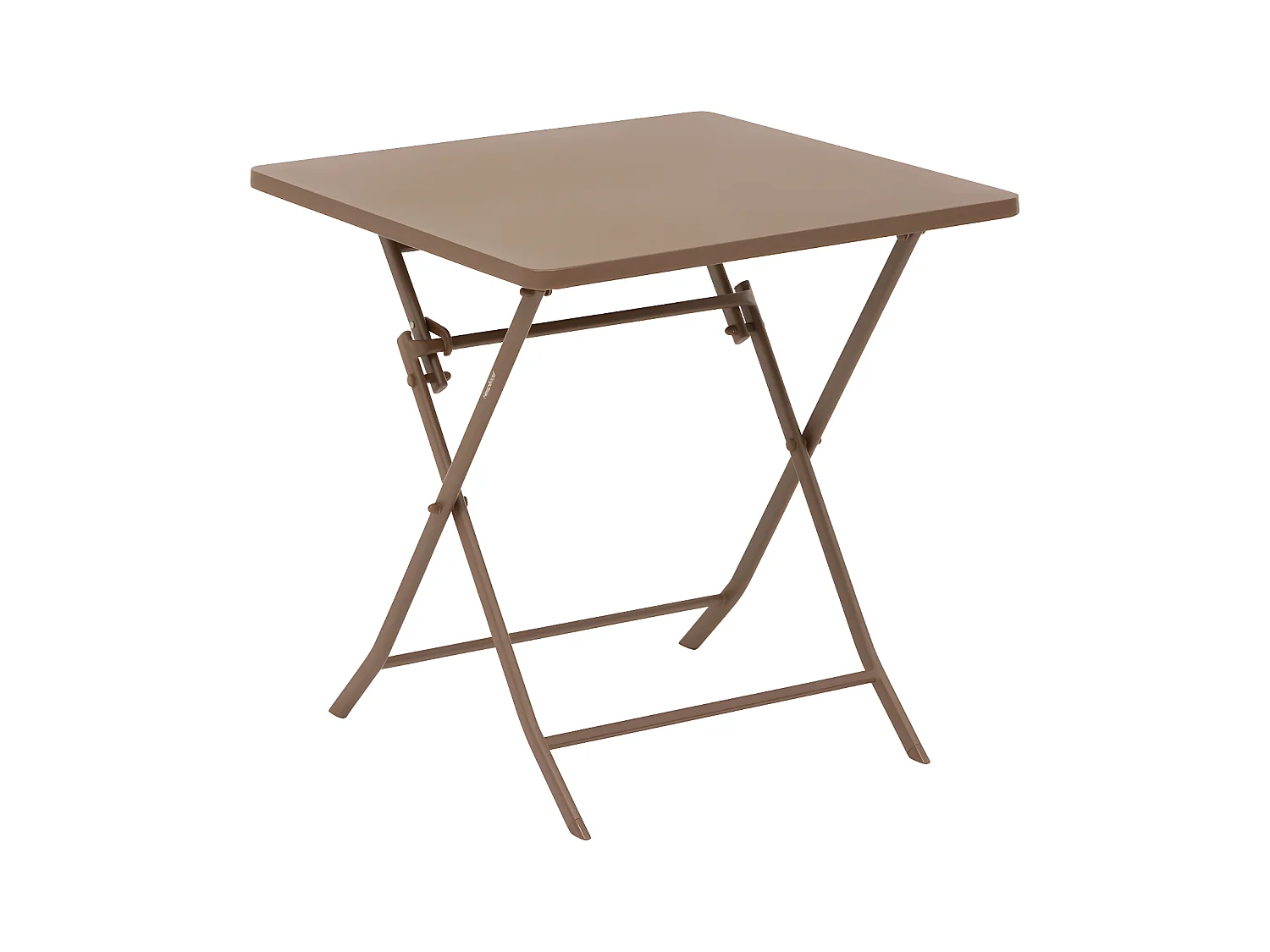 Table carrée pliante Greensboro 2p bronze Hespéride