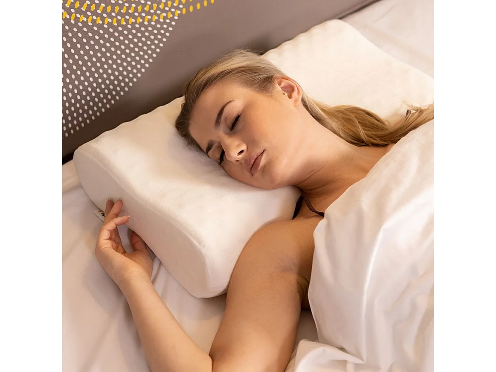 Cuscino Anti Russamento con Federa in Raso Extra - 57x36x11 - INPHYSIO