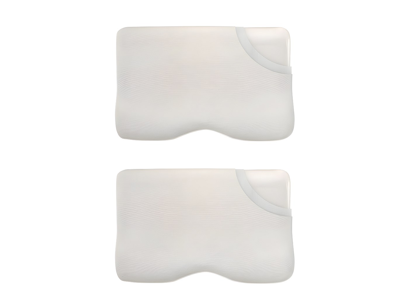 Set di 2 cuscini INPHYSIO Comfort Plus con federe in bambù