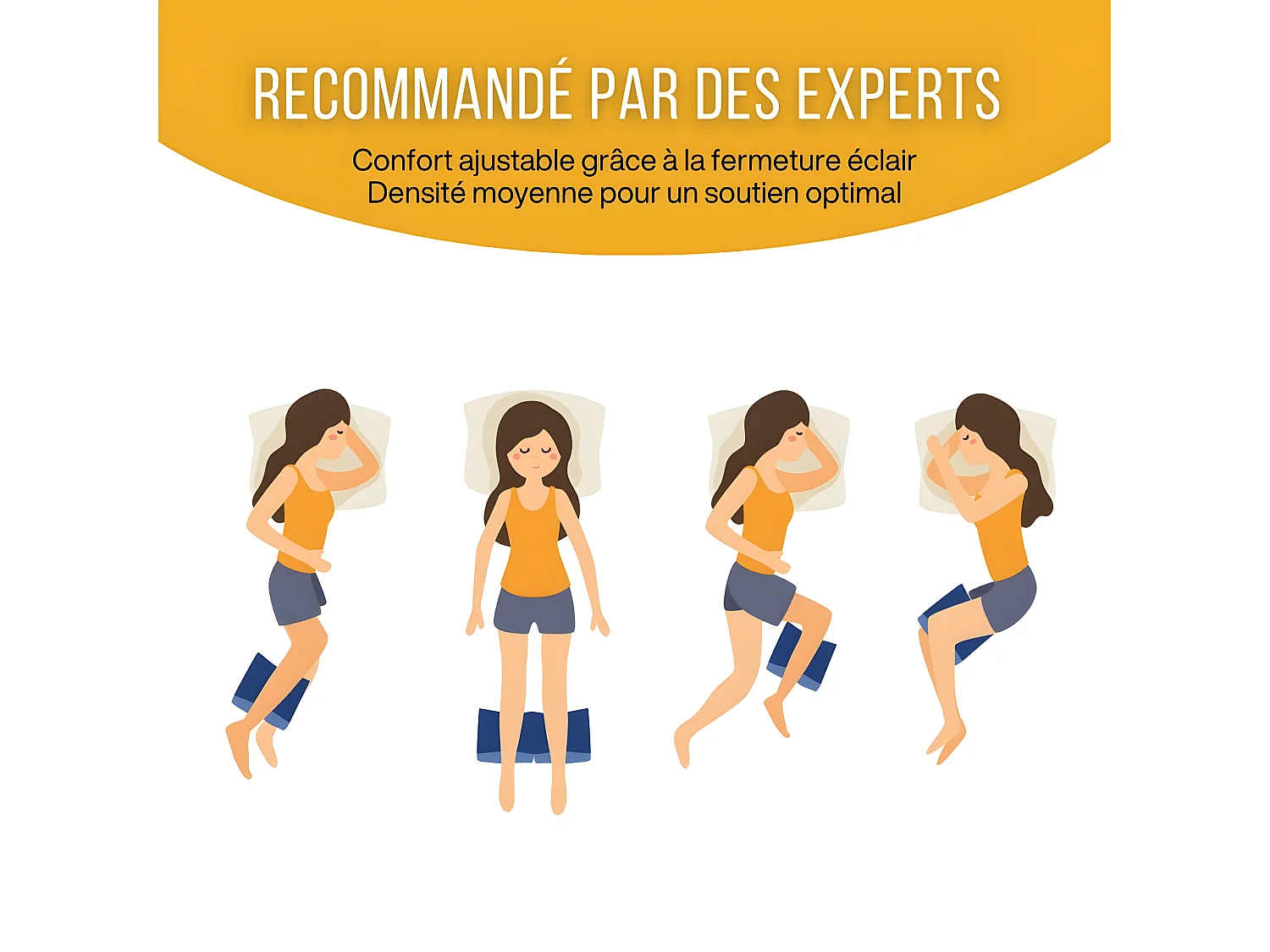 Beinkissen Separierer - 26x25x17 - KNIEKISSEN