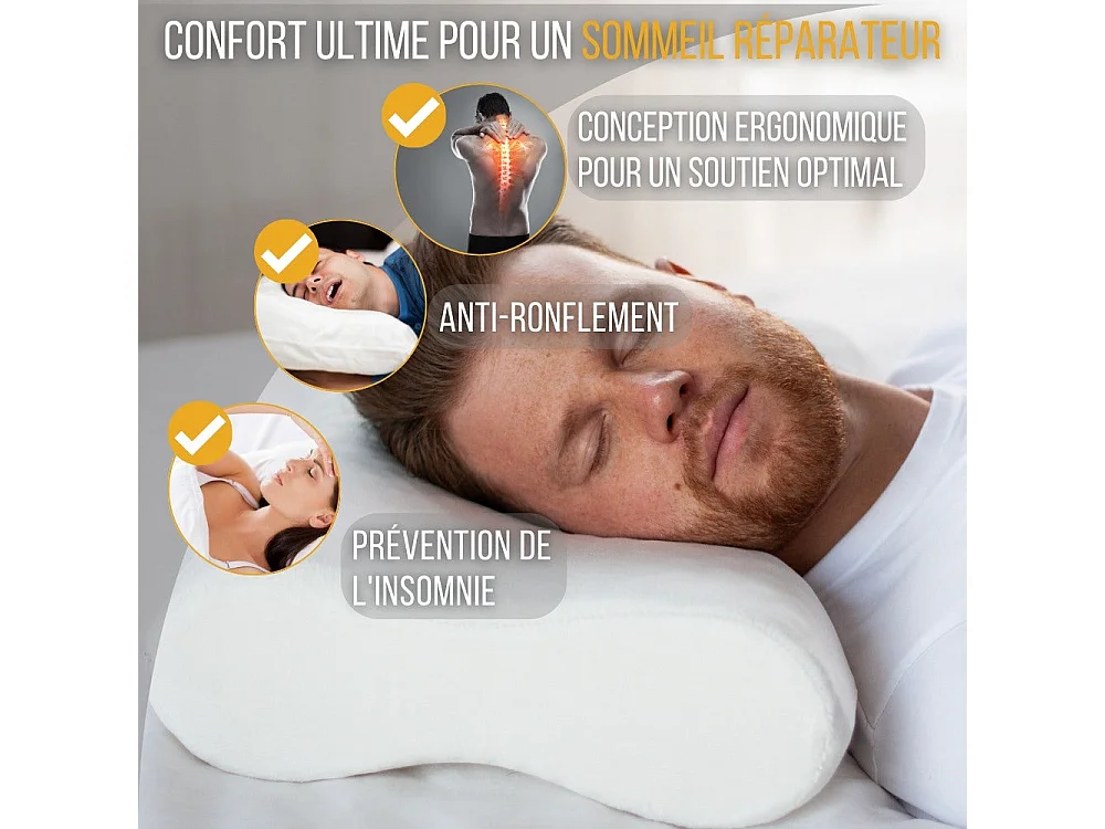 Cuscino Anti-Russamento - Doppia Superficie di Massaggio – 57x36x11 - INPHYSIO