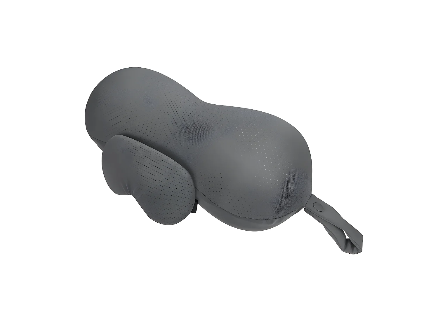 Almohada de Viaje en Forma de Infinito con Máscara para Dormir - 33x13x13 - CONFORTINFINI