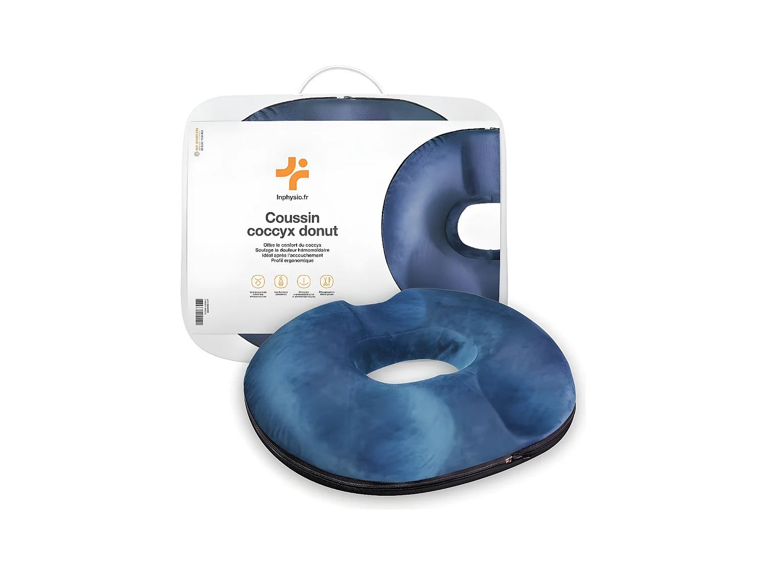 Coussin Donut pour le Coccyx 44x44x7,5 COUSSIN COCCYX