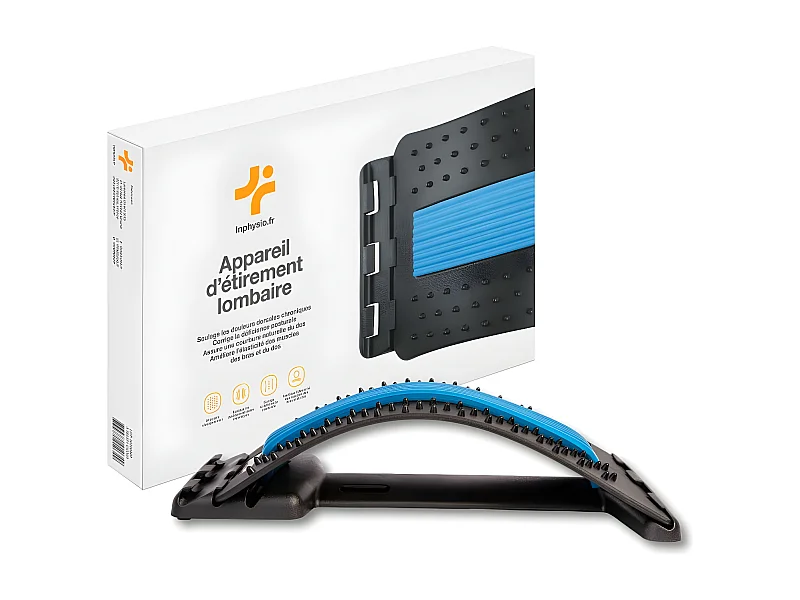 Aparato de Estiramiento Lumbar INPHYSIO 94 puntos de acupresión