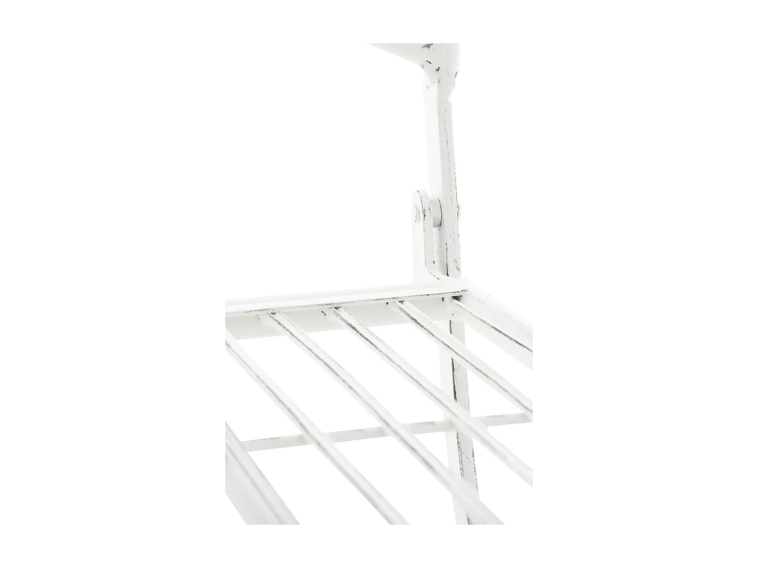 Chaises de jardin - Métal - Blanc - Adelar