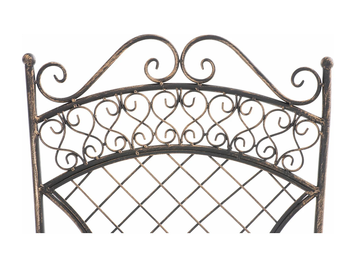 Chaises de jardin - Métal - Bronze - Adelar