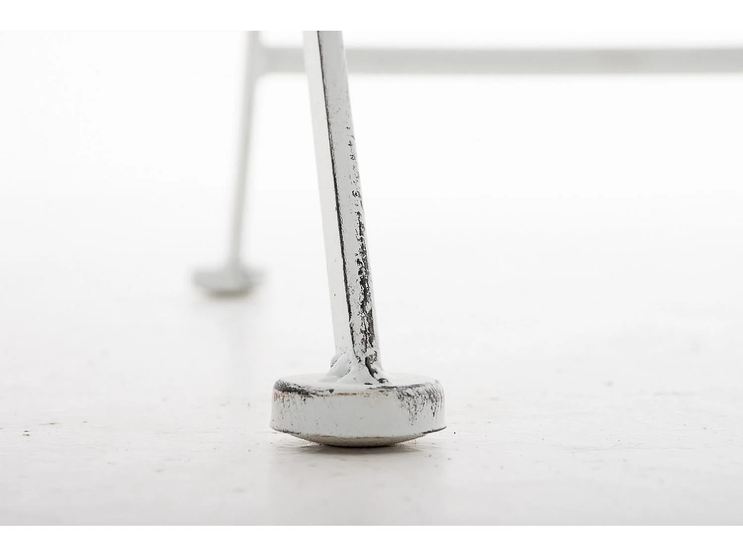 Chaises de jardin - Métal & Métal - Blanc antique - Adelar