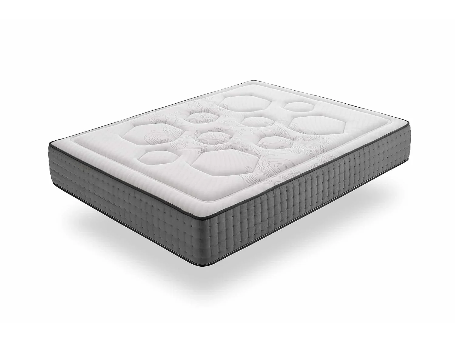 Matelas Ressorts Ensachés Hexacare 28cm 160X190cm - Moonia