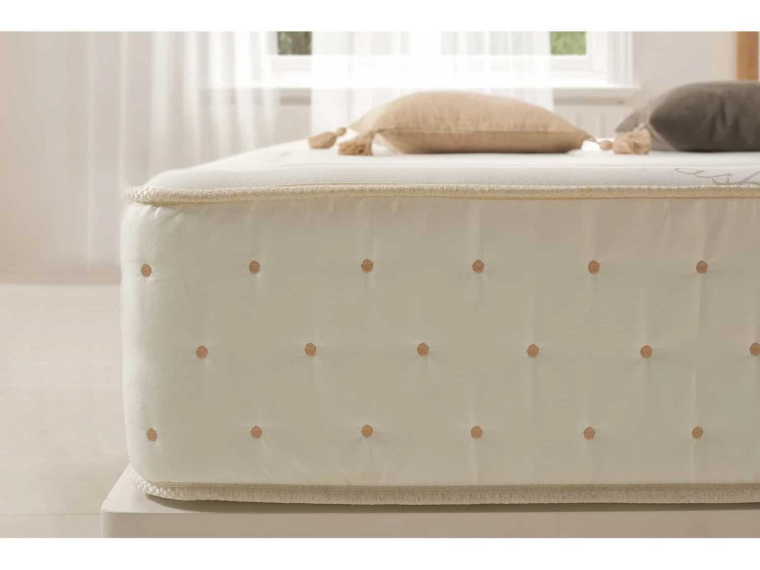 Premium Cashmere 27cm - Visco-elastisch Matras, 160 x 190 cm -Moonia