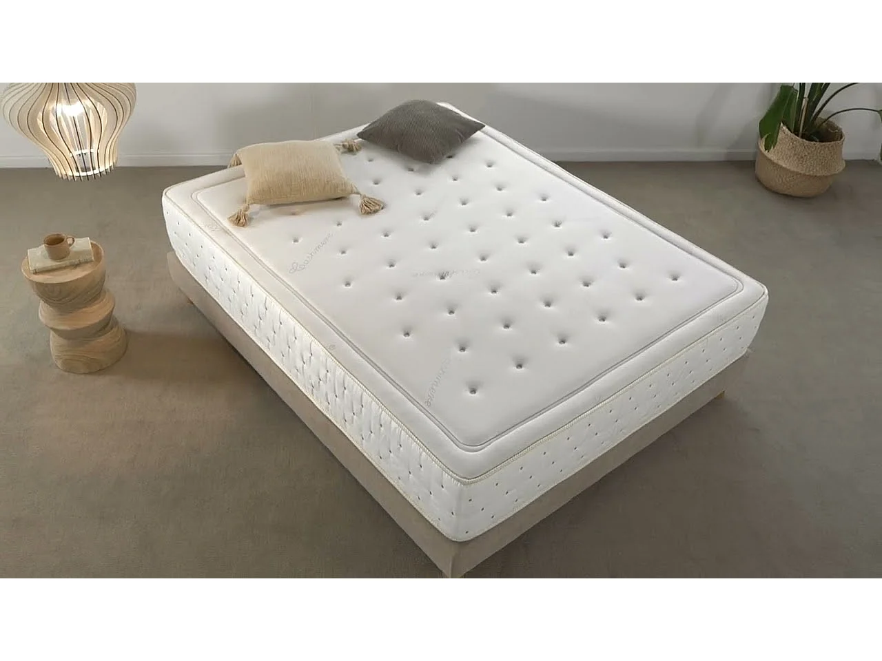 Materac Wiskoelastyczny Premium Cashmere 27cm, 135x200cm - Moonia