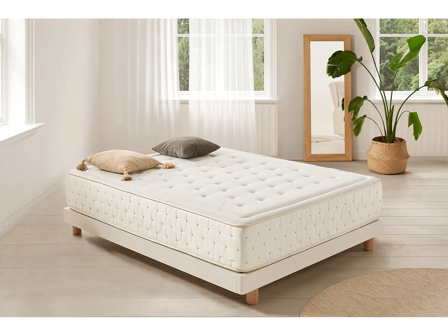 Materac Wiskoelastyczny Premium Cashmere 27cm, 135x200cm - Moonia