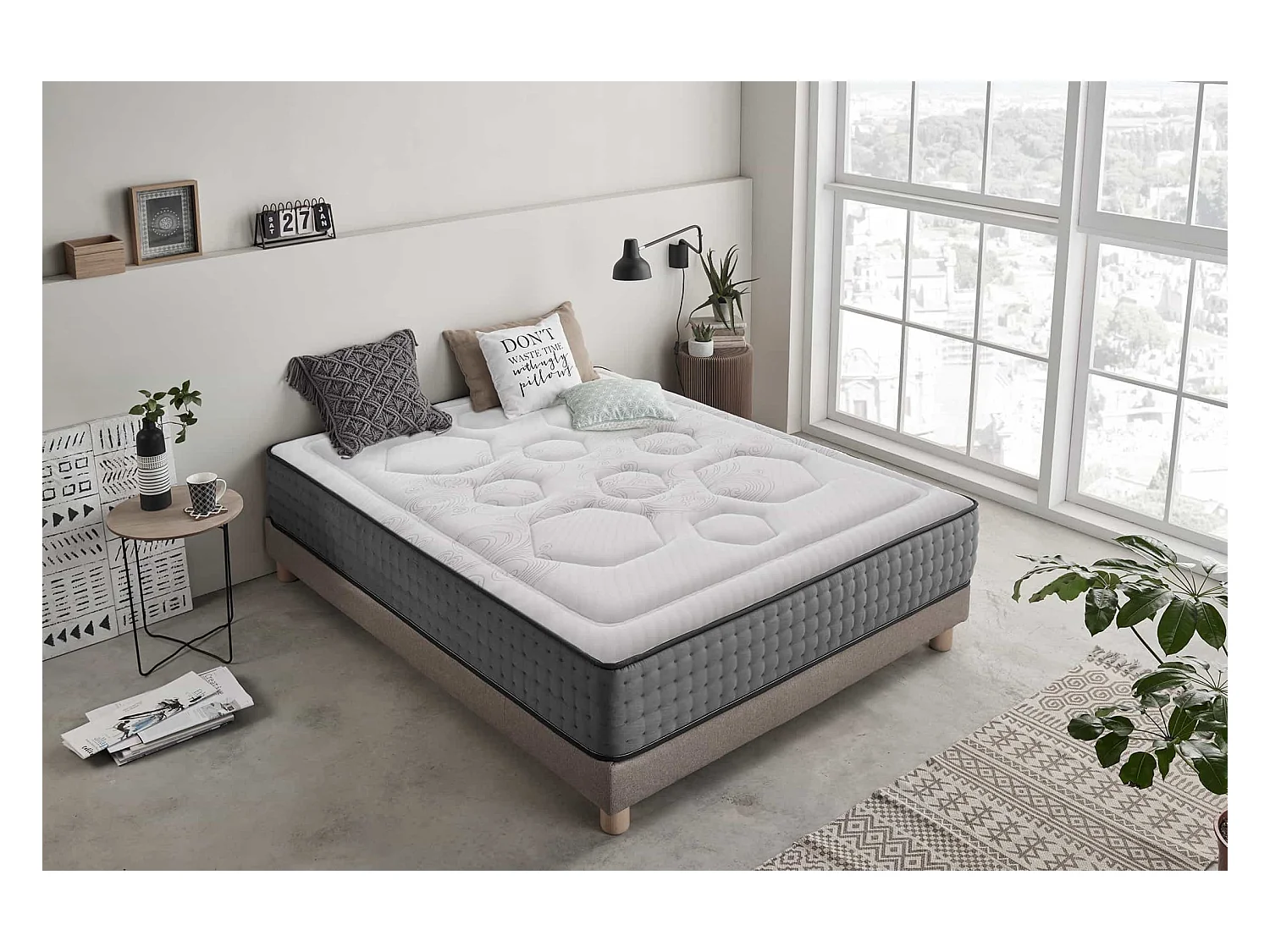 Colchón Hexacare 28cm  - 200x200 cm