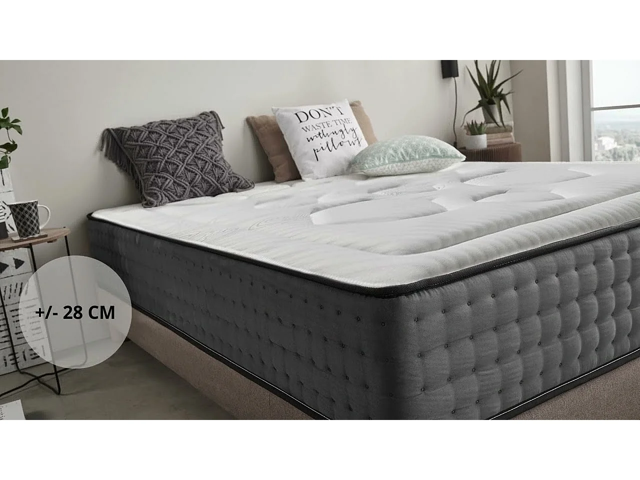 Matelas Hexacare 28cm  - 180x200 cm