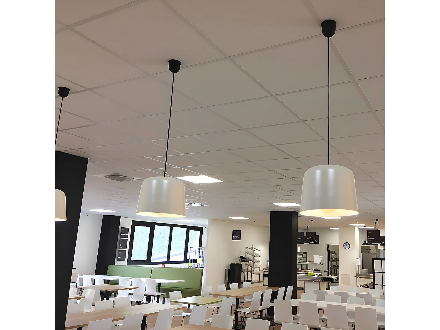 C-Création - Suspension en métal - NONGO - Blanc