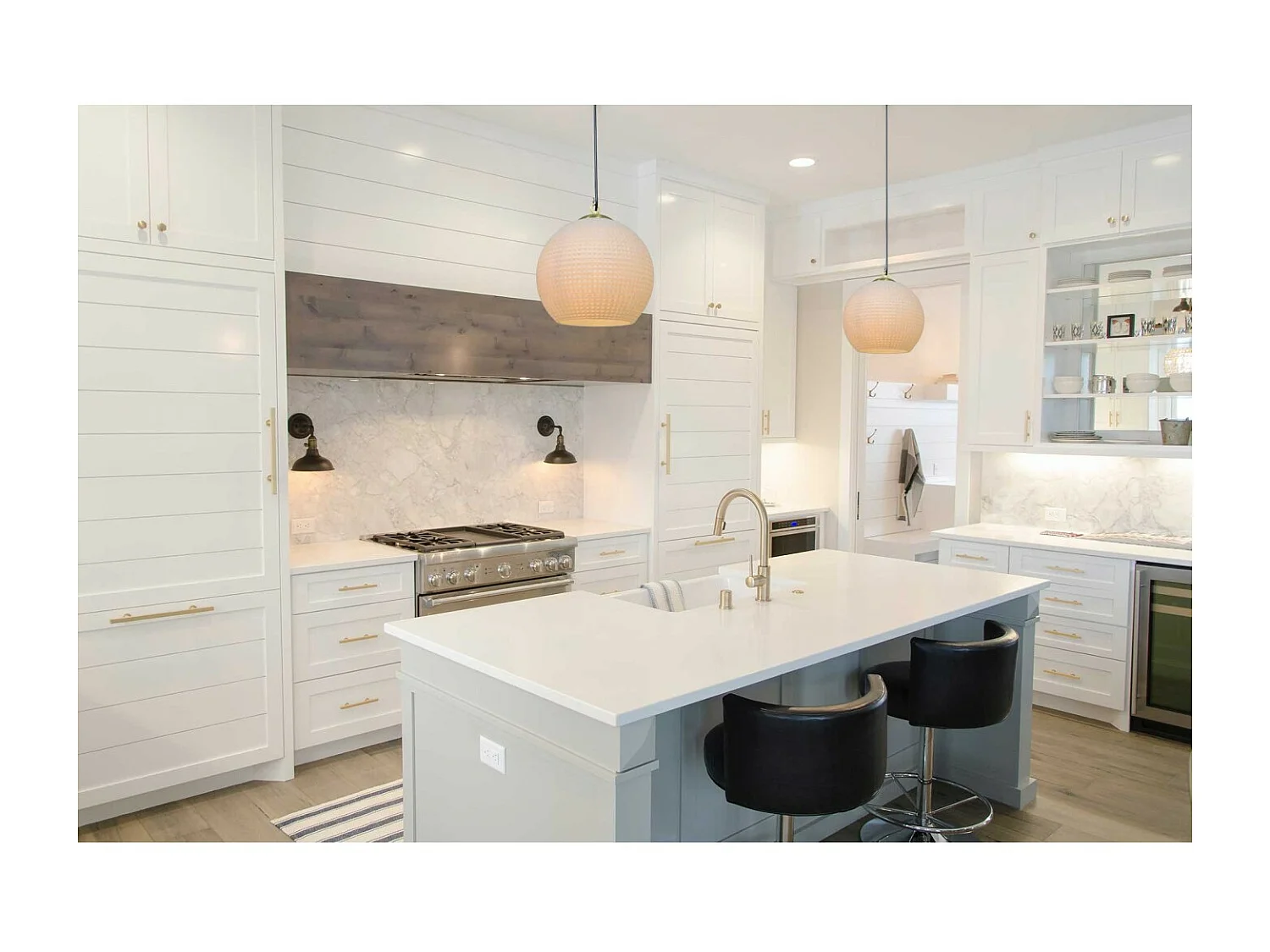 C-Création - Suspension en verre et métal - BIRDY