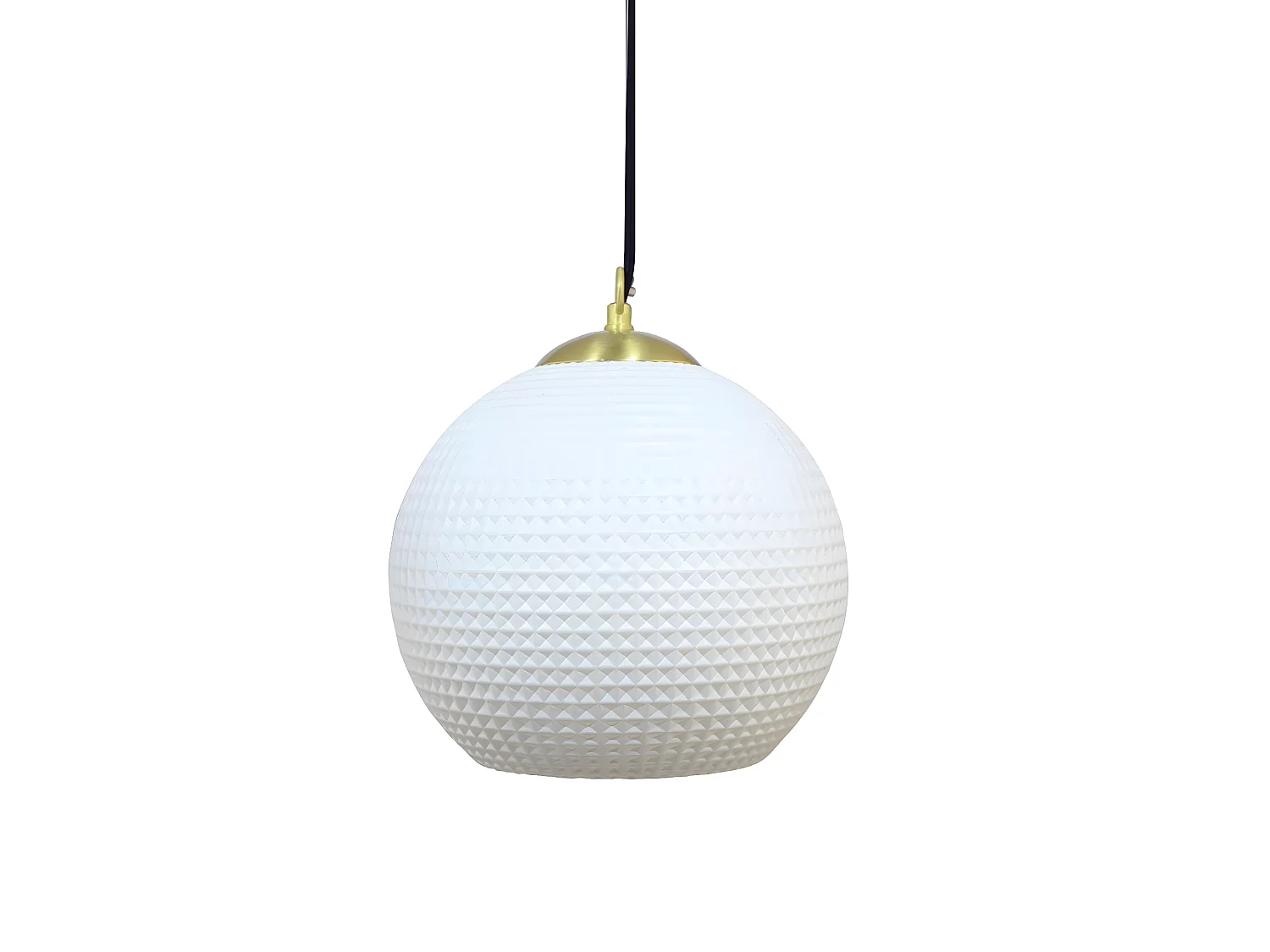 C-Création - Suspension en verre et métal - BIRDY