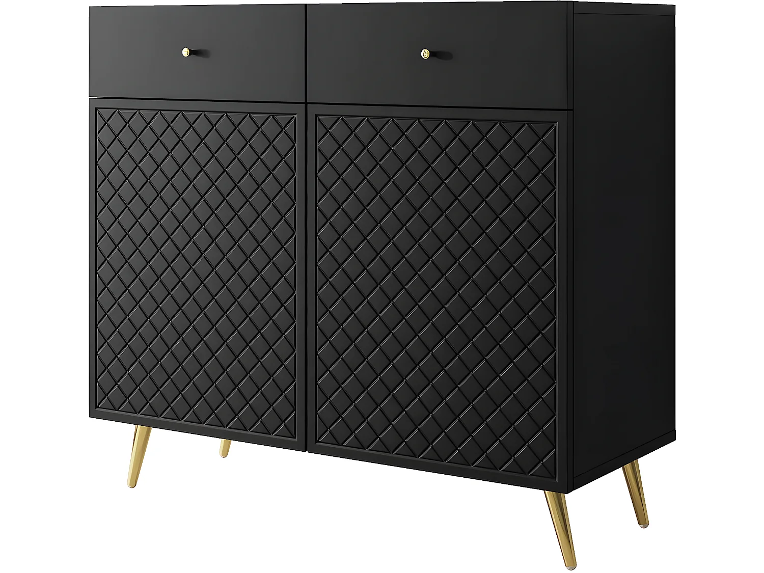 Buffet - "Temerra " - 100 x 42 x 92 cm - Noir