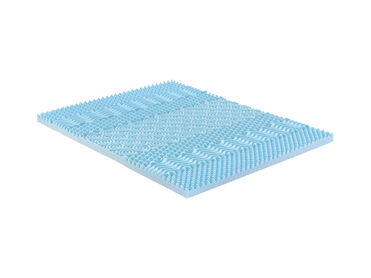 Topmadras 180 x 200 cm memoryskum 7 zoner kølende 5 cm tykkelse - VENARI fra YSMÉE