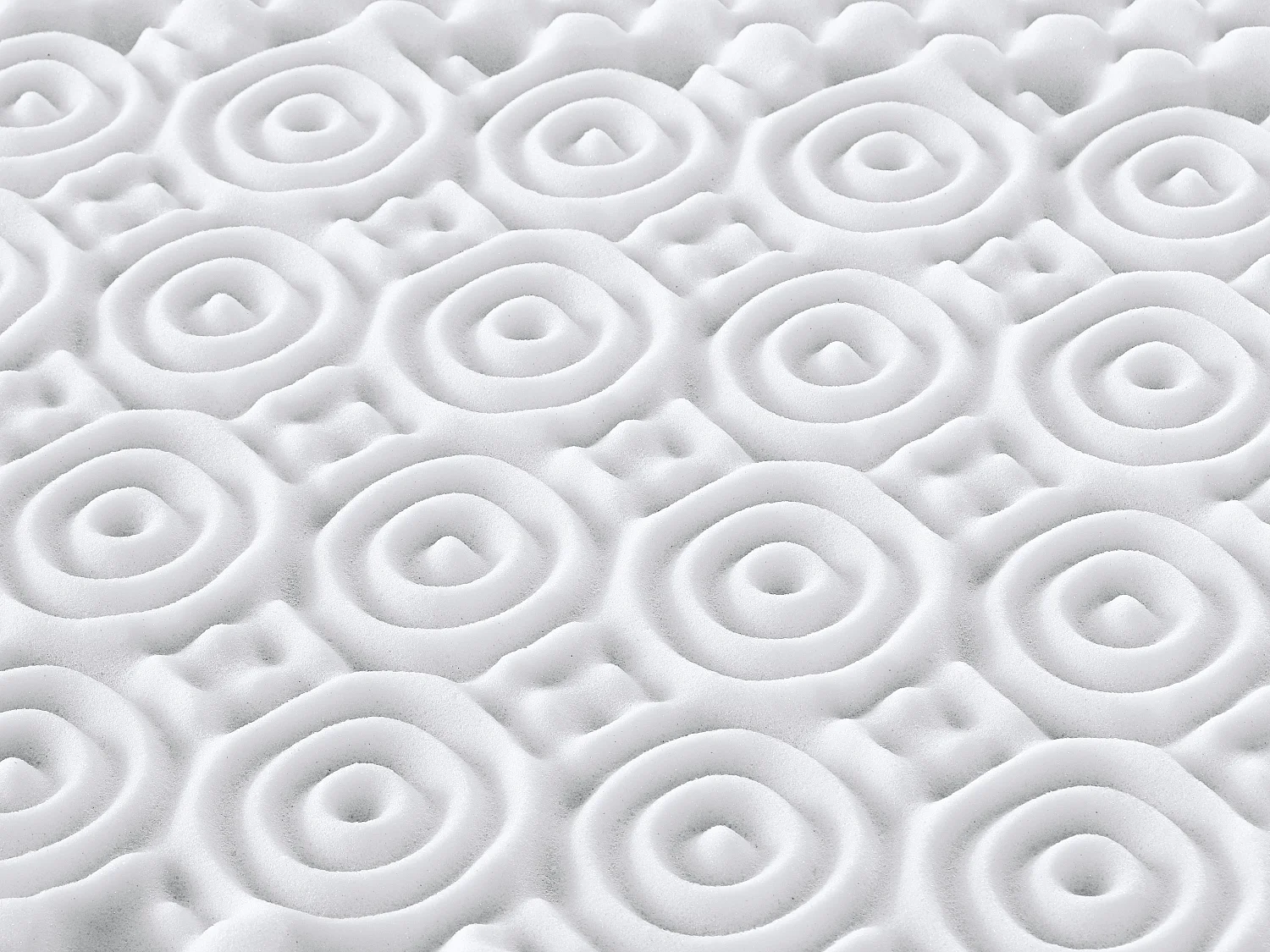 Surmatelas 160 x 200 cm mémoire de forme 7 zones ép.5cm - ARTISSA de YSMÉE