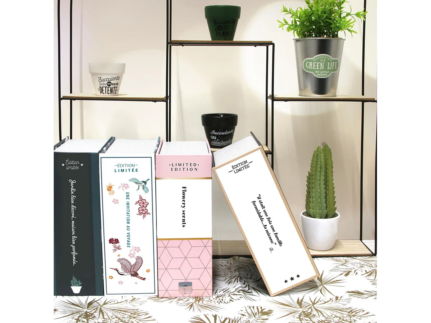 Coffret de 3 bougies parfumées vanille nuage sucré et de fleur de coton collection SWEET