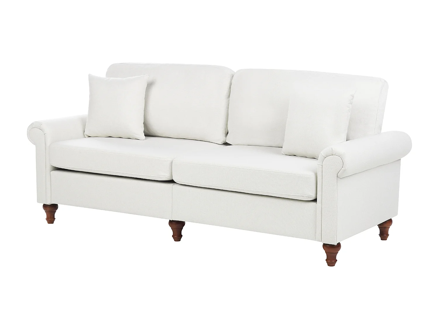 Bank GINNERUP Stof Gebroken wit 3-zitter