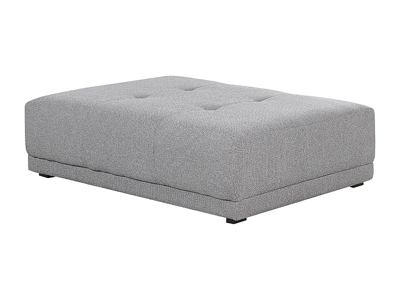 Ottoman TORPO Tissu Gris