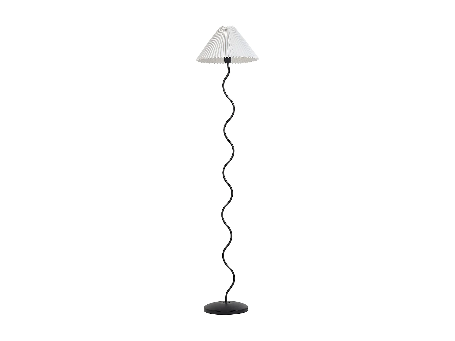 Staande lamp JIKAWO Metaal Zwart