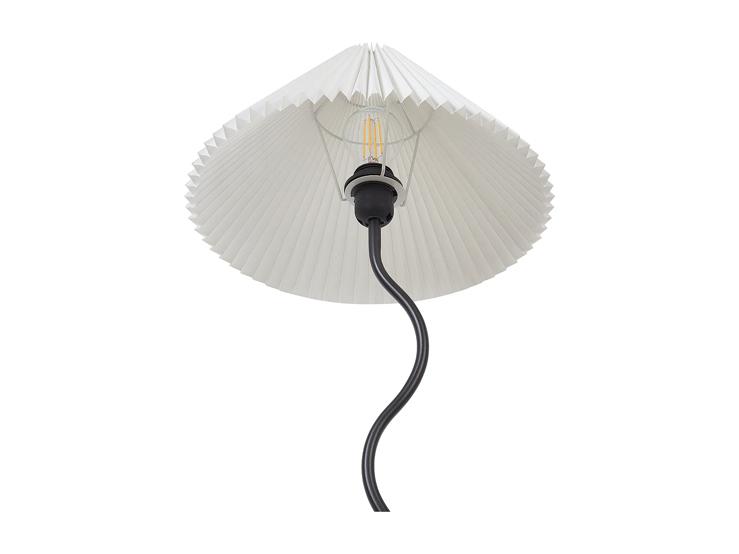 Staande lamp JIKAWO Metaal Zwart