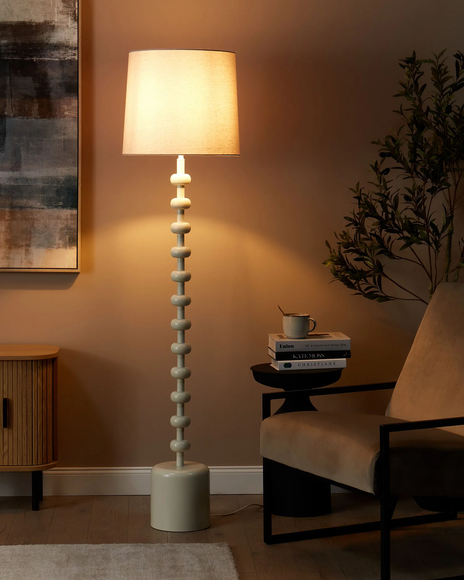 Stehlampe KRIOS Metall Weiss