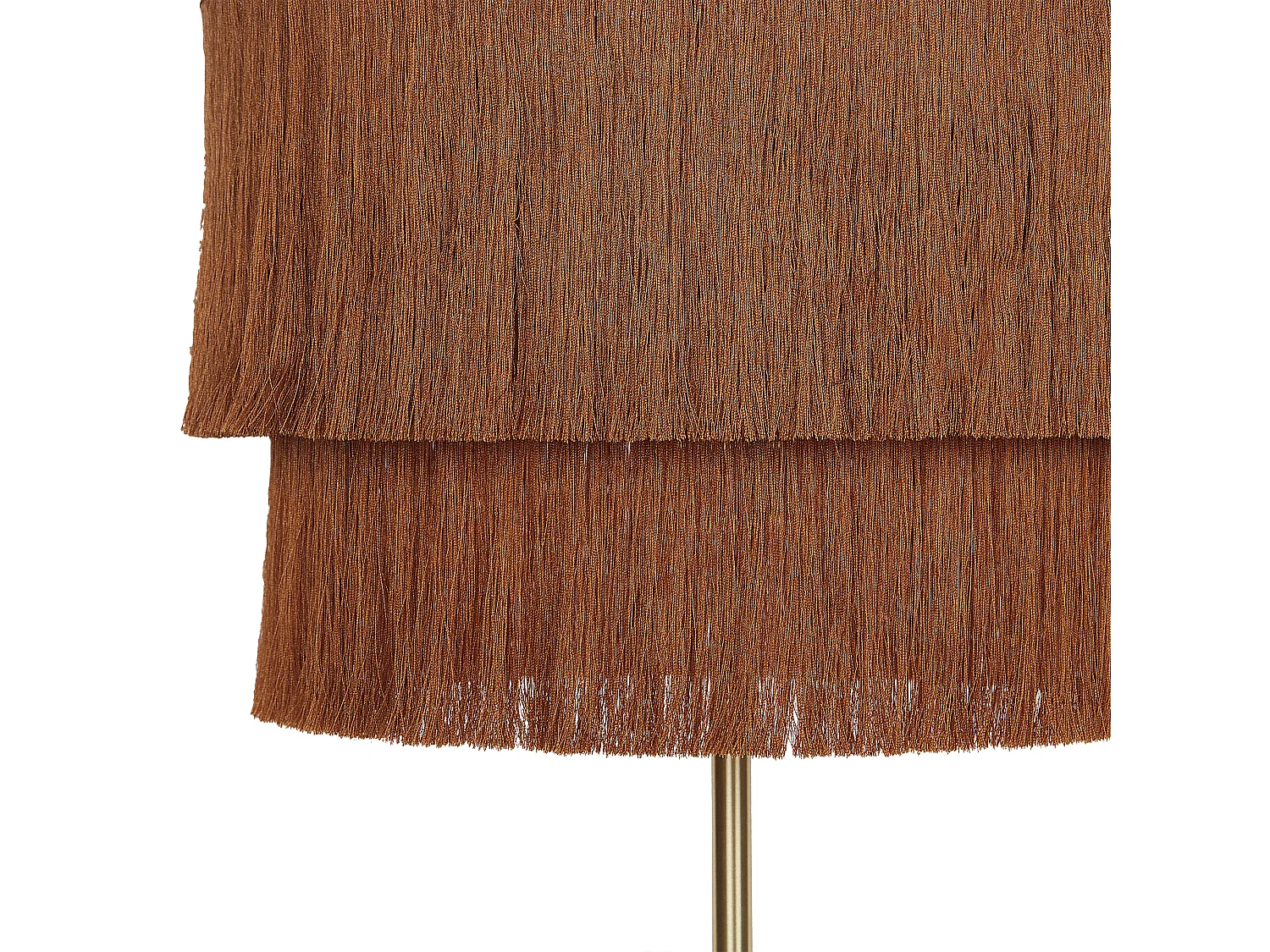 Staande lamp PERISTERI Metaal Bruin