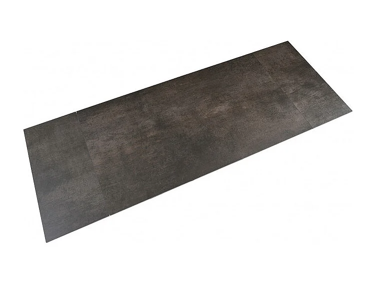 Table extensible 160/240 cm céramique gris vieilli pied étoile - MAINE 06