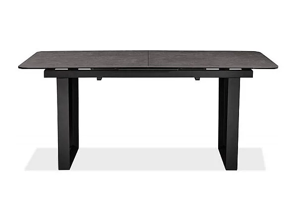 Table extensible 176/216 cm plateau céramique gris anthracite - VERONA