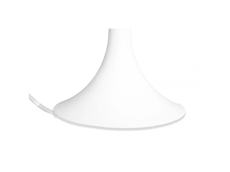 Lot de 2 petites lampes de chevet blanc et doré - SIMPLY 3729