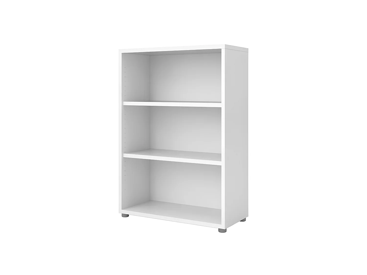 Bibliothèque 2 tablettes blanc Hauteur 111 cm PM - REVERSO