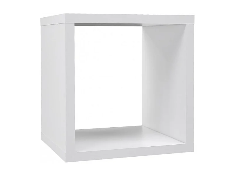 Etagère cube 1 casier blanc mat - CLASSICO