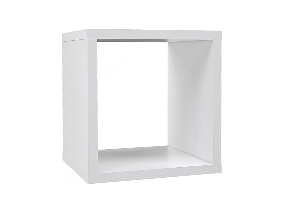 Etagère cube 1 casier blanc mat - CLASSICO